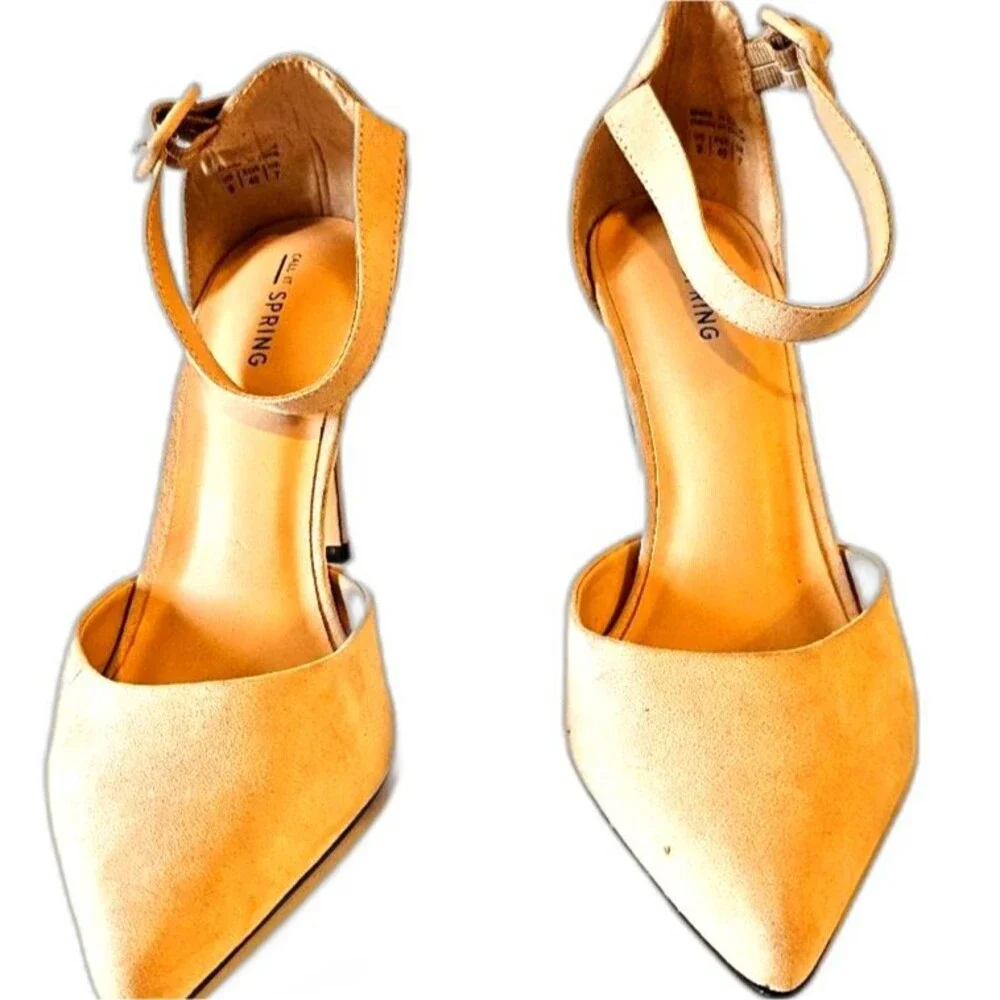 Call It Spring Women's Tan Heels - Picture 2 of 11